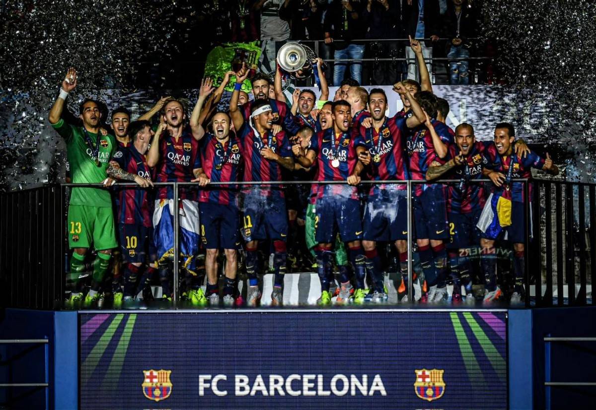 巴塞罗那全员发威,横扫晋级欧冠四强 巴塞罗那全员发威,横扫晋级欧冠四强